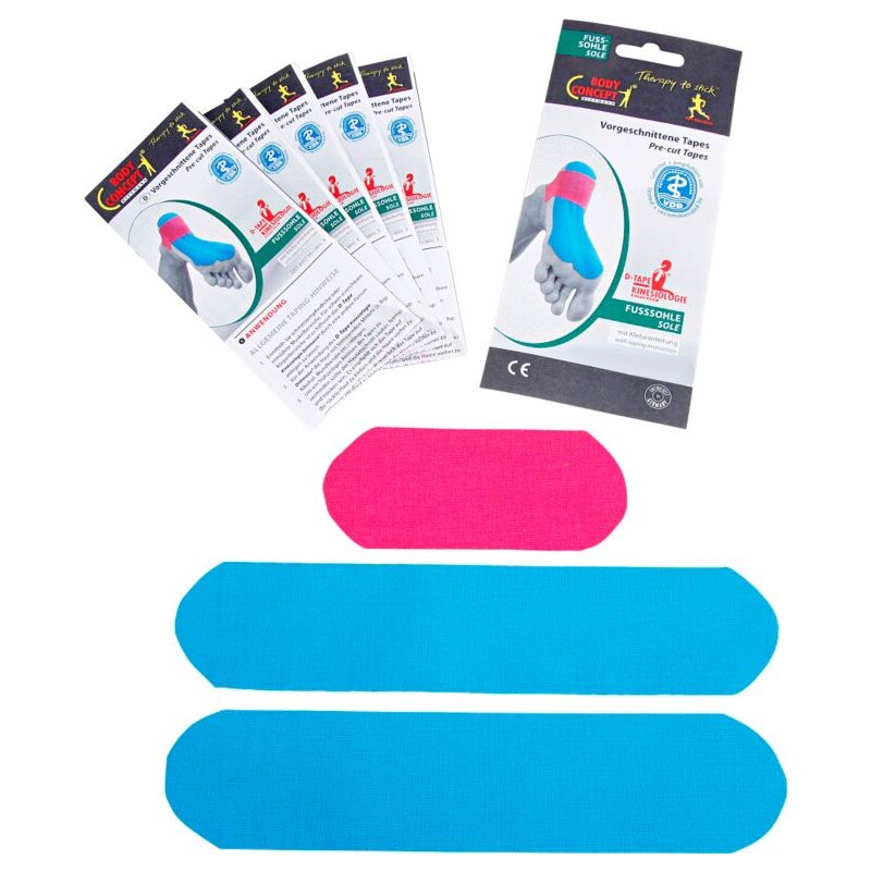Body Concept Runners-Edition Fersensporn Kinesiologisches Tape