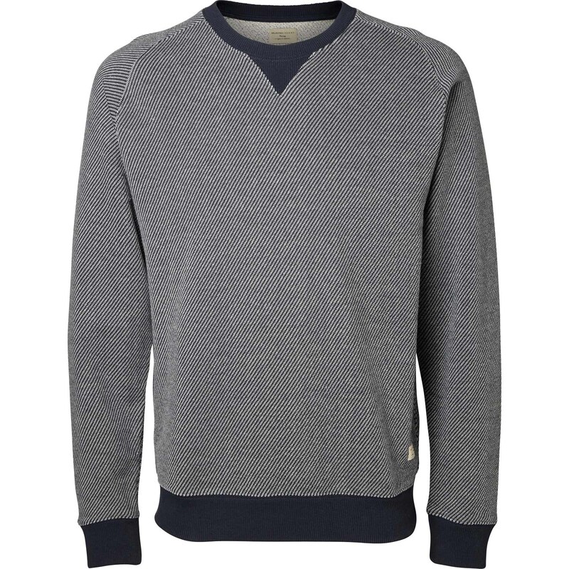 Selected SHHMarkus Crew Neck Sweater ombre blue