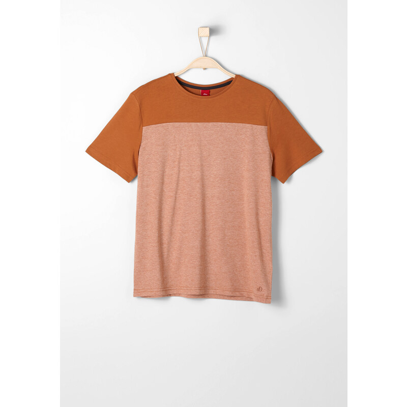 s.Oliver T-Shirt mit Schulterpasse