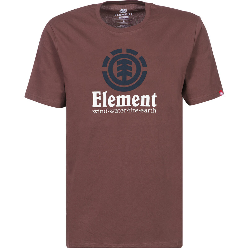 Element Vertical T-Shirts T-Shirt oxblood red hthr