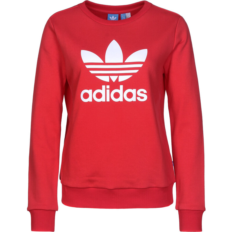 adidas Trefoil W Sweater vivid red
