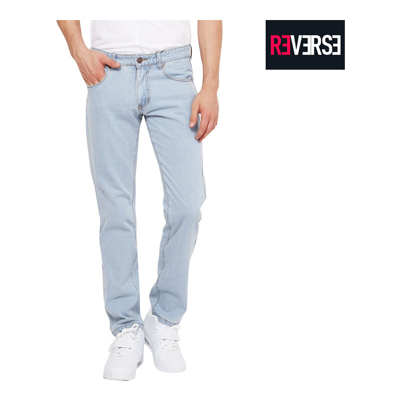 Re-Verse Comfort Fit-Jeans mit Bleach-Waschung - W33-L32