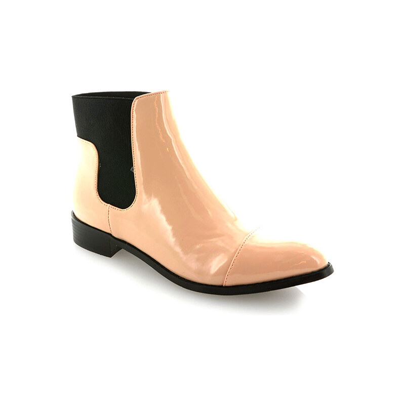 Lesara Chelsea-Boots - Pink - 36