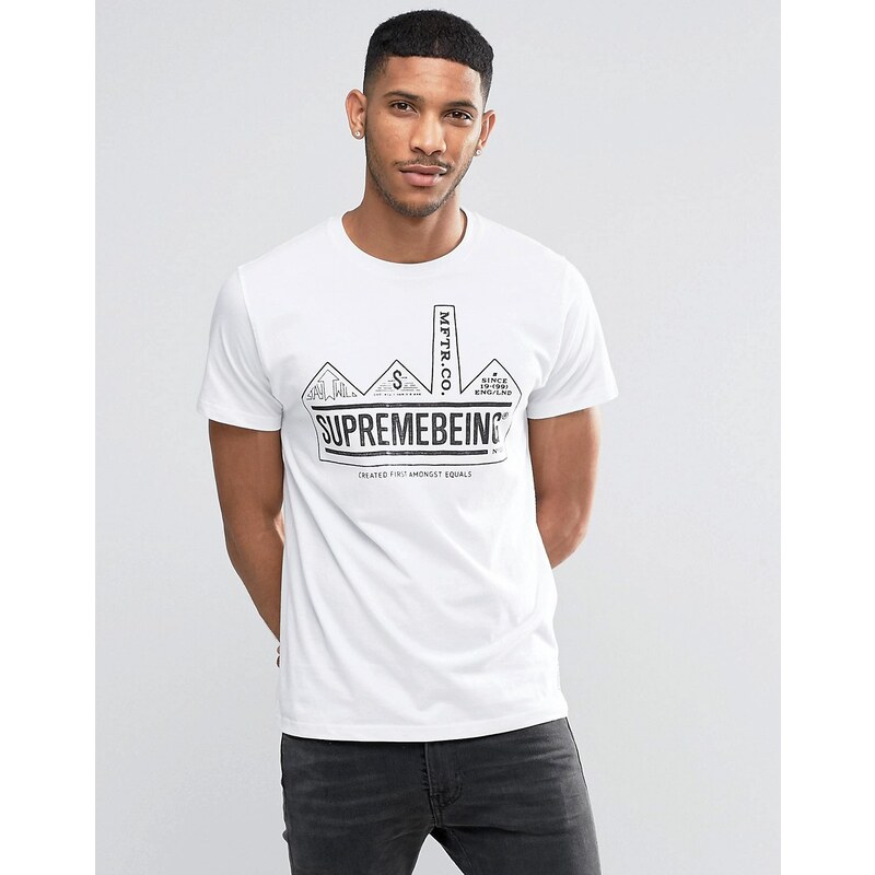 Supreme Being - Factory - T-Shirt - Weiß