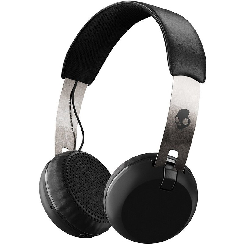 Skullcandy Headset »GRIND ON-EAR Wireless W/TAP TECH BLACK/CHROME/BLAC«