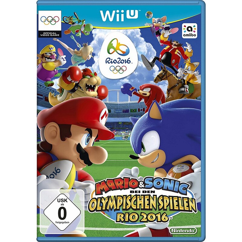 NINTENDO WIIU Mario & Sonic bei den Olympischen Spielen: Rio 2016 Nintendo Wii U