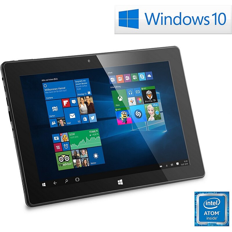 CSL 10" Tablet Intel X5-Z8300 32 GB WLAN IPS »Panther Tab 10 USB 3.0 Win 10«