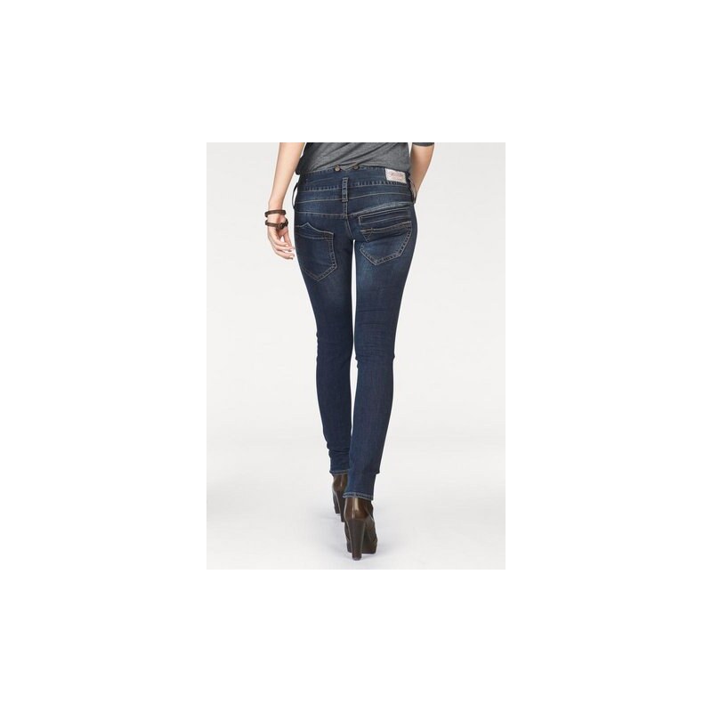 Damen Herrlicher Slim-fit-Jeans Pitch Slim HERRLICHER blau 25,26,27,28,29,30,31,32