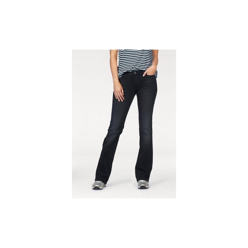 Damen Bootcut-Jeans Sandy mid rise boot HILFIGER DENIM blau 26,27,28,29,30,31,32,33,34