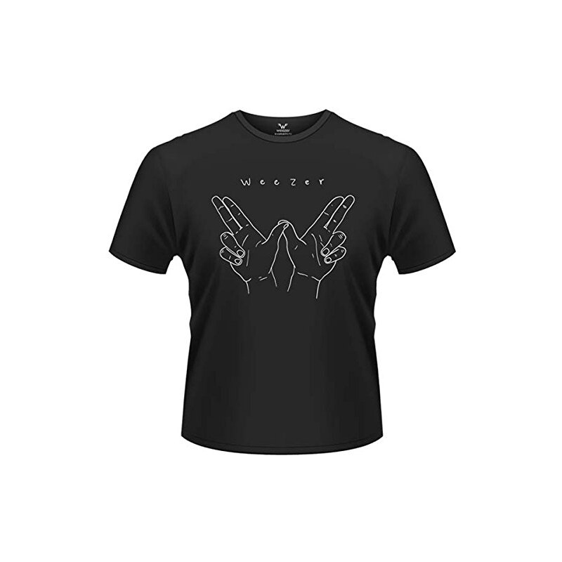 Plastichead Herren T-Shirt Weezer Hands