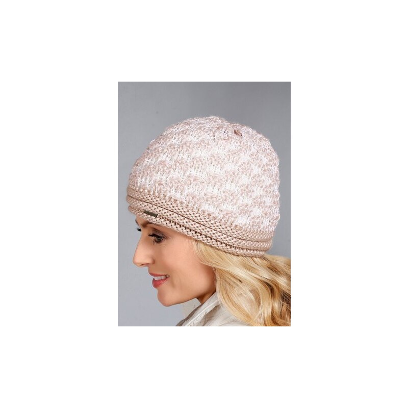Damen Mütze mit Viskose Wegener rosa