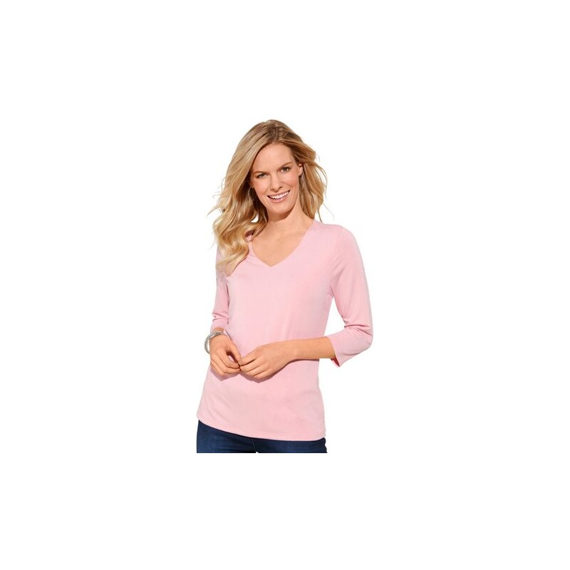 Damen Classic Inspirationen Shirt mit 3/4 Ärmeln CLASSIC INSPIRATIONEN rosa 36,38,40,42,44,46,48,50,52,54