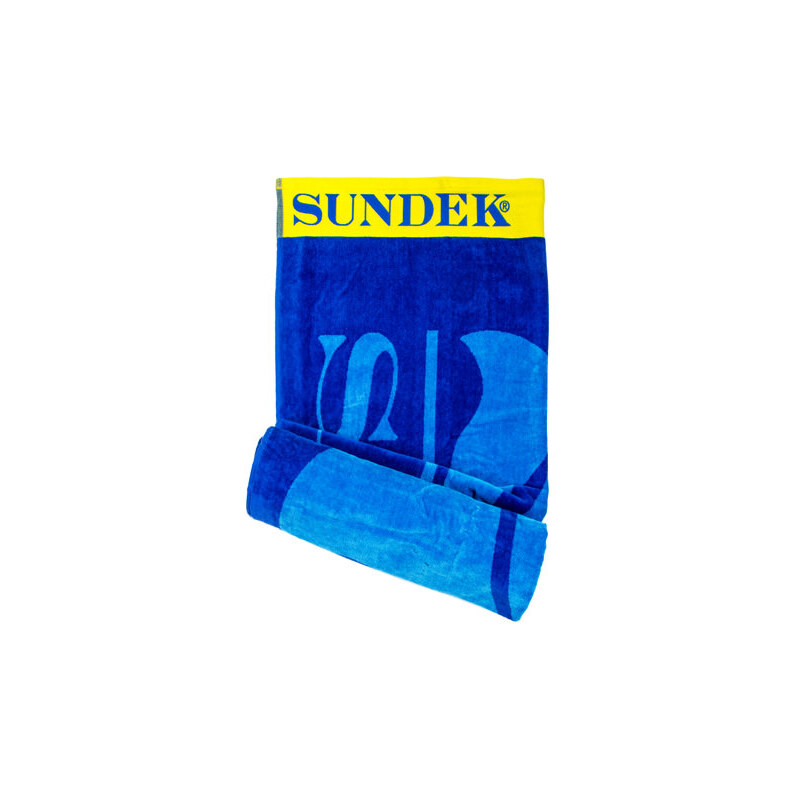 SUNDEK towel with contrast logo