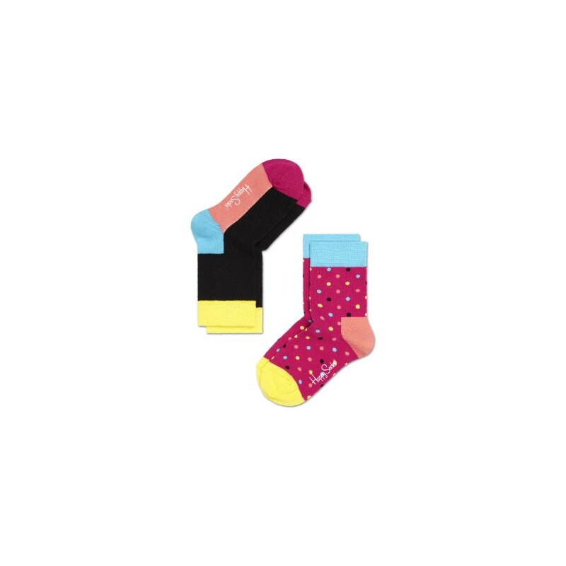 Happy Socks Unisex Baby Socken 2-pack Dots