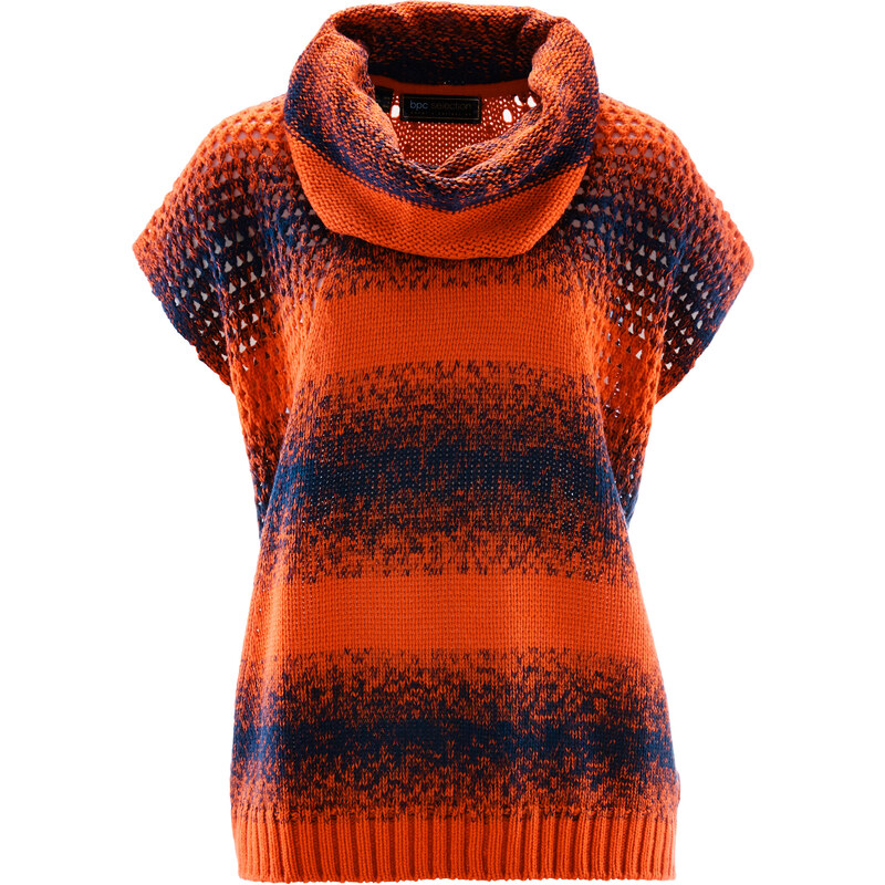 bpc selection Oversized Pullover in orange für Damen von bonprix