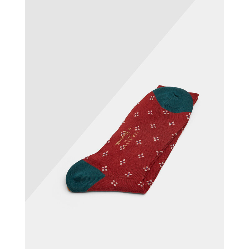Ted Baker Socken mit geometrischem Print Rot