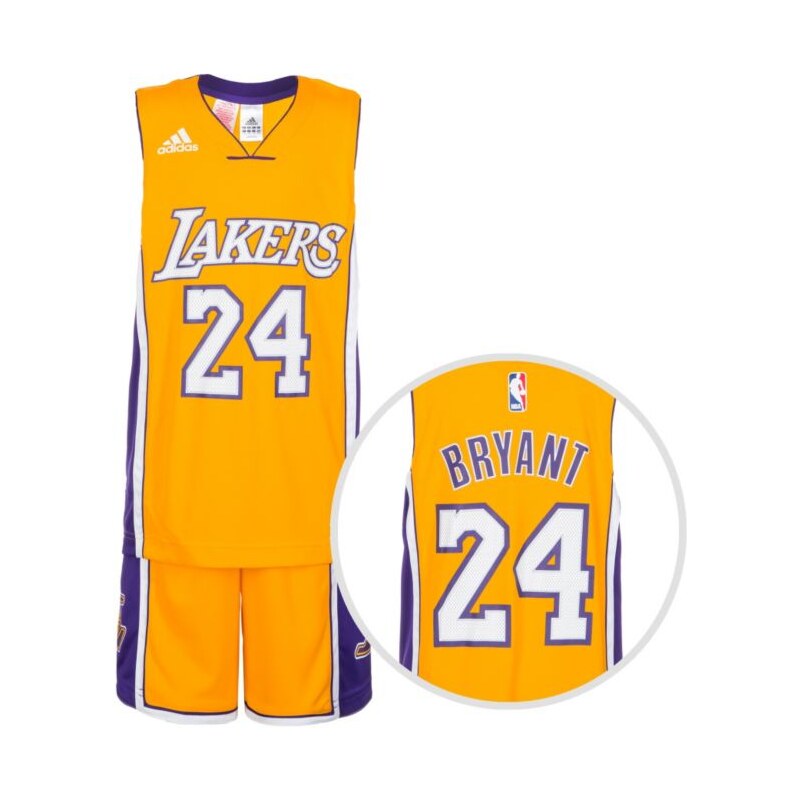 adidas Los Angeles Lakers Basketball Trikot Kinder