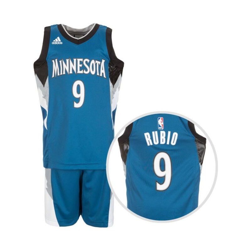 adidas Minnesota Timberwolves Rubio Basketball Trikot Kinder
