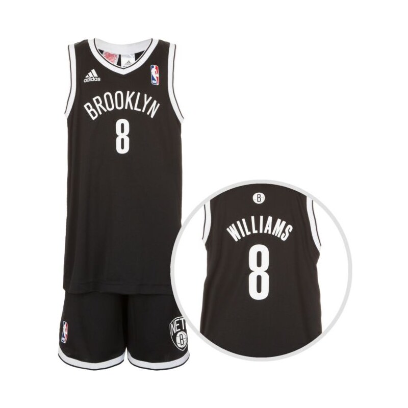 adidas Brooklyn Nets Basketball Trikot Kinder