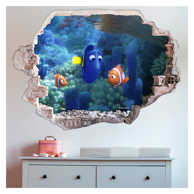 Lesara 3D-Wandsticker Disneys Findet Nemo - Design 10