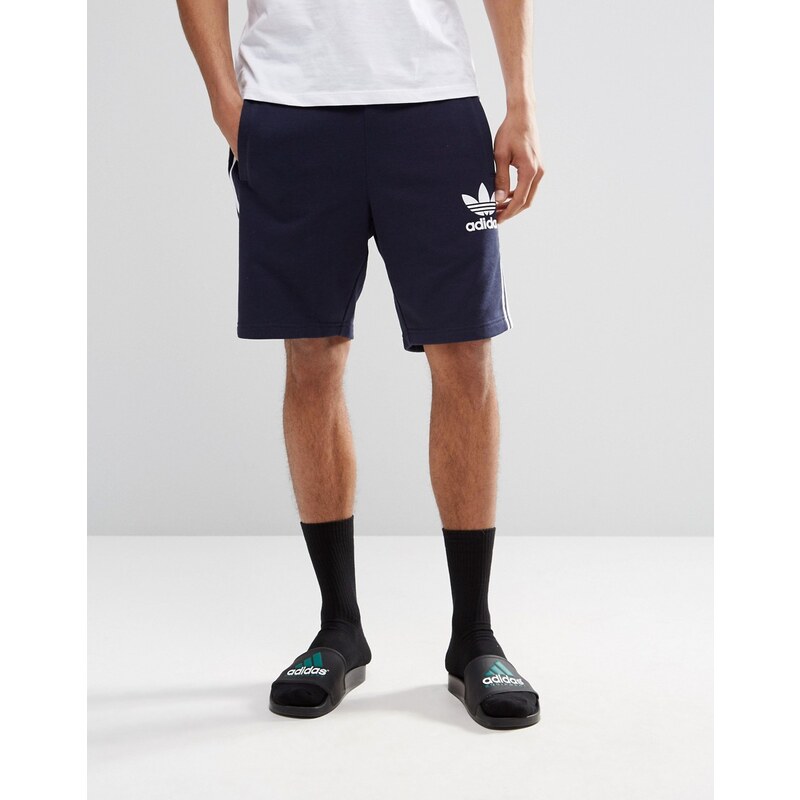 adidas Originals - AY7731 - Shorts mit Trefoil-Logo - Blau