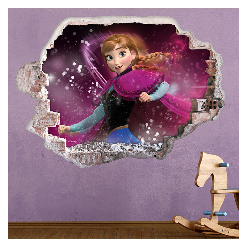 Lesara 3D-Wandsticker Disneys Frozen - Design 3