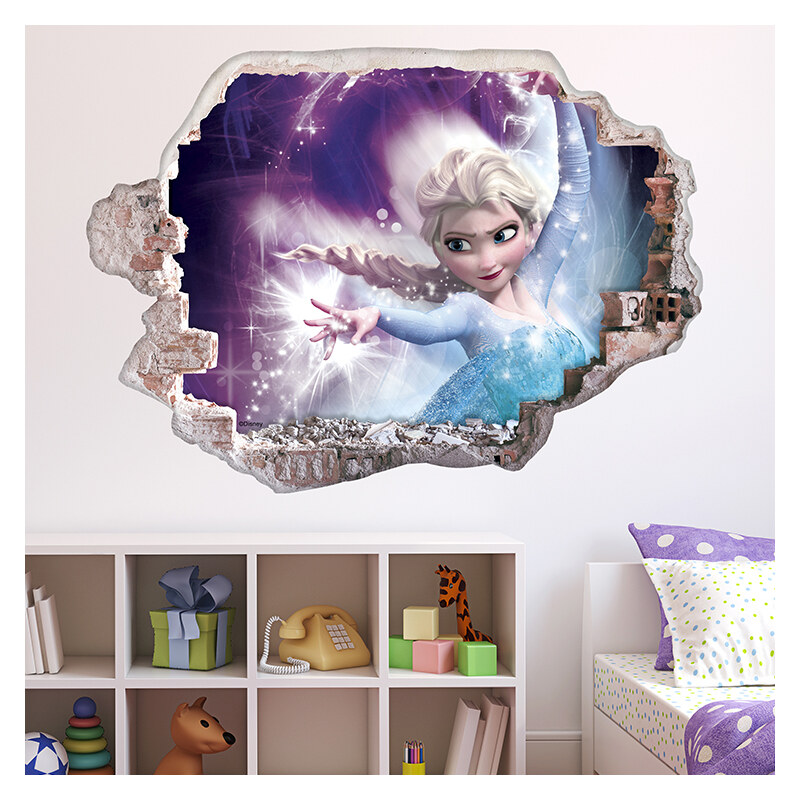 Lesara 3D-Wandsticker Disneys Frozen - Design 4
