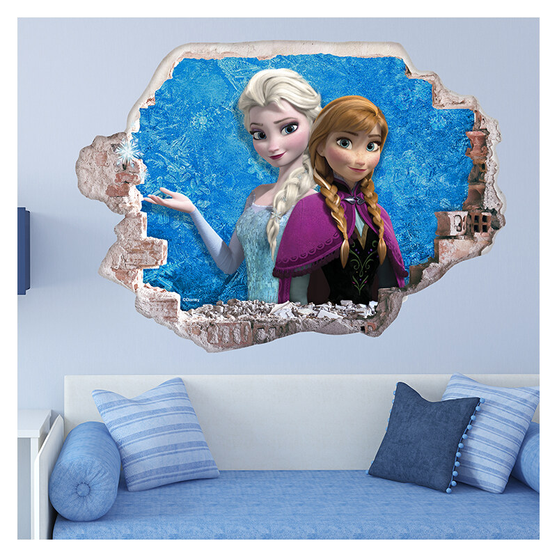 Lesara 3D-Wandsticker Disneys Frozen - Design 7