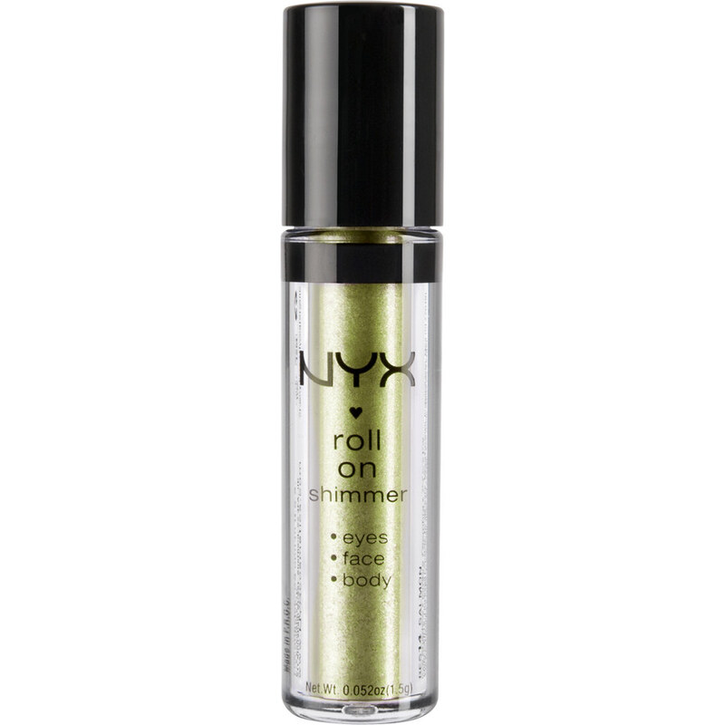 NYX Professional Makeup Nr. 06 Olive Roll-On Shimmer Lidschatten 1 Stück für Frauen