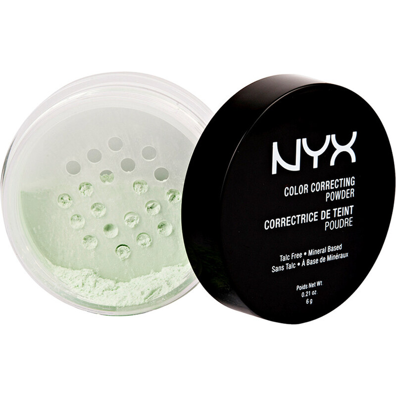 NYX Professional Makeup Green Color Correction Powder Puder 6 g