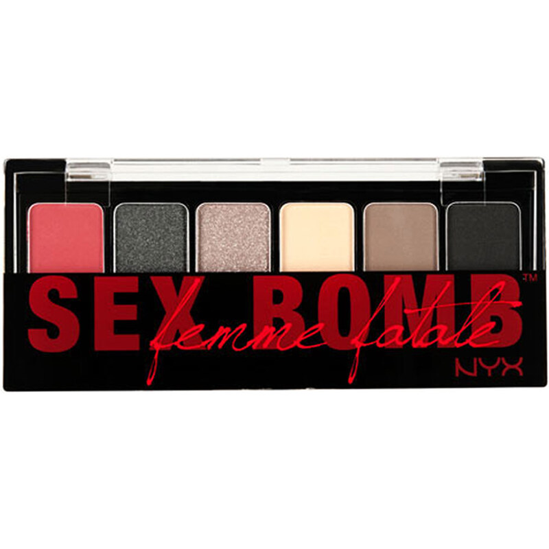 NYX Professional Makeup The Sex Adorable Shadow Palette Lidschattenpalette 6 g