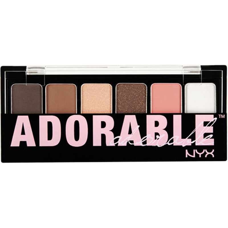NYX Professional Makeup The Ado Adorable Shadow Palette Lidschattenpalette 6 g für Frauen
