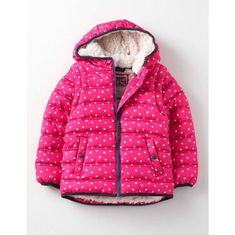 Gemütliche 2-in-1-Jacke mit Wattierung Pink Mädchen Boden