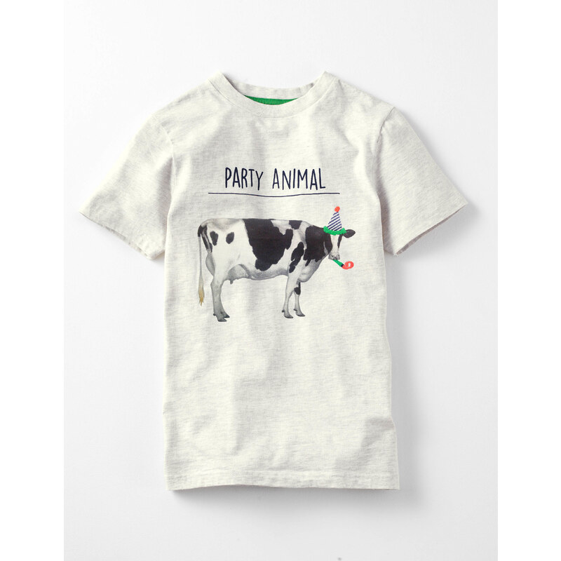 Party Animal T-Shirt Beige Jungen Boden