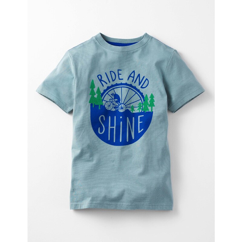 Ride and Shine T-Shirt Gr�n Jungen Boden