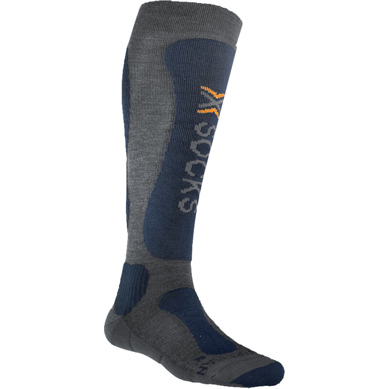 X-Socks Comfort Skisocken grey/blue