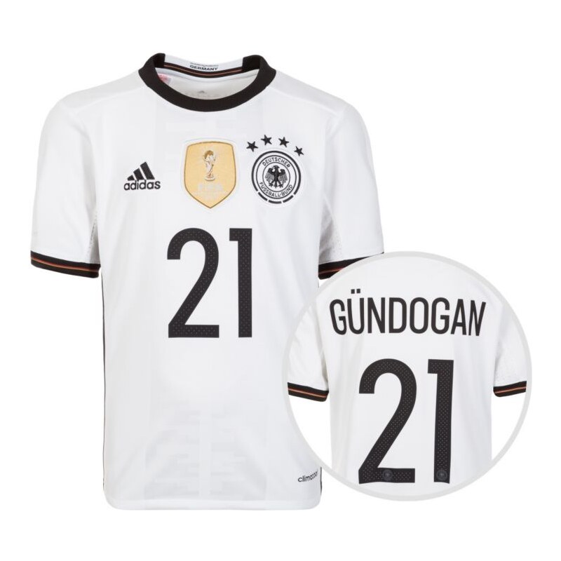 adidas DFB Trikot Gündogan EM 2016 Heim Fußballtrikot Kinder