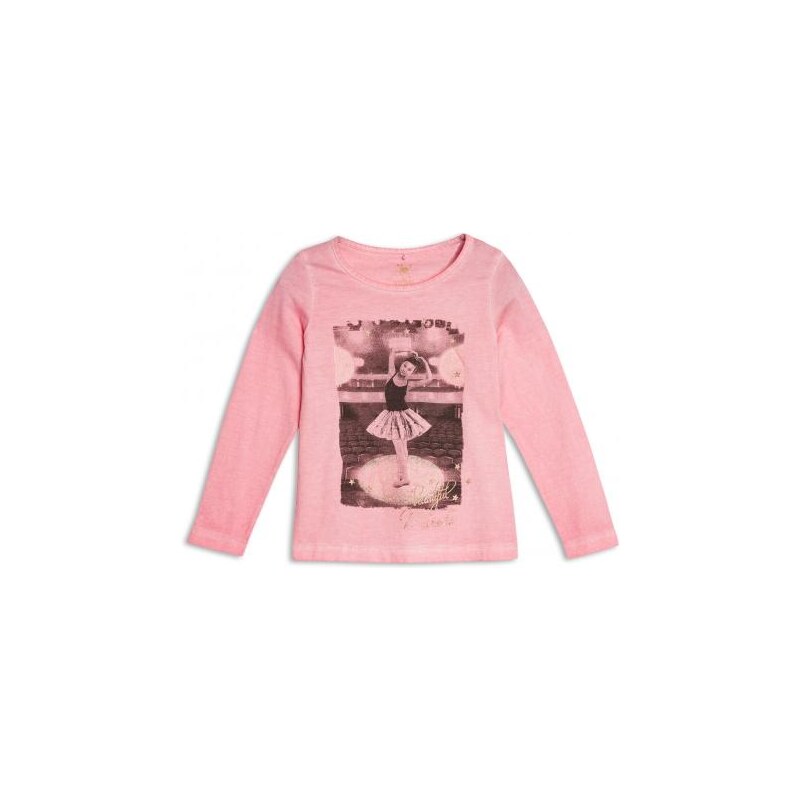 NON STOP Mädchen Shirt Longsleeve rosa aus Baumwolle