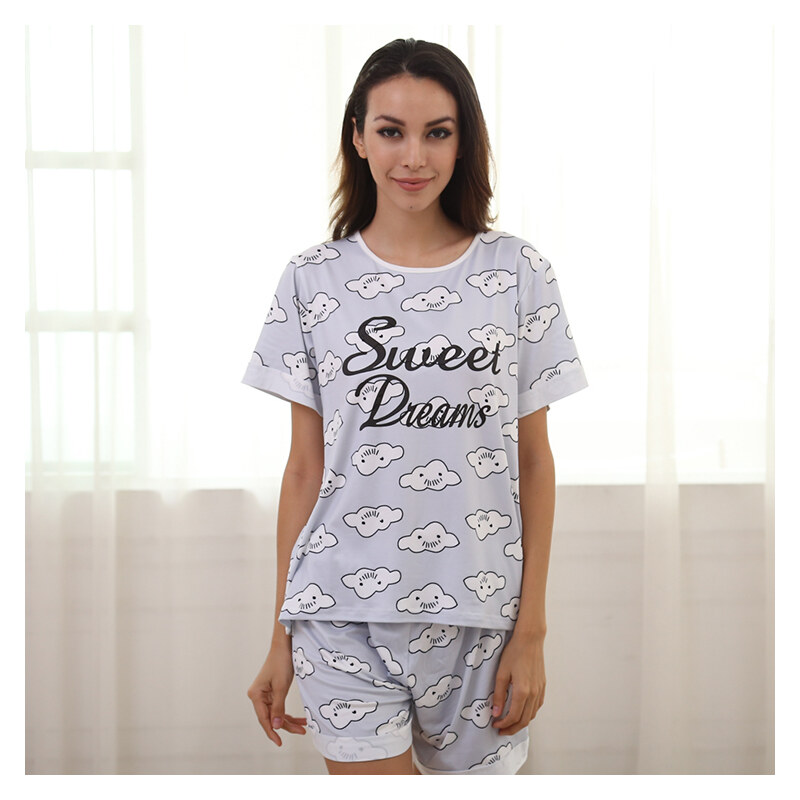 Lesara Kurzer Schlafanzug Sweet Dreams - S