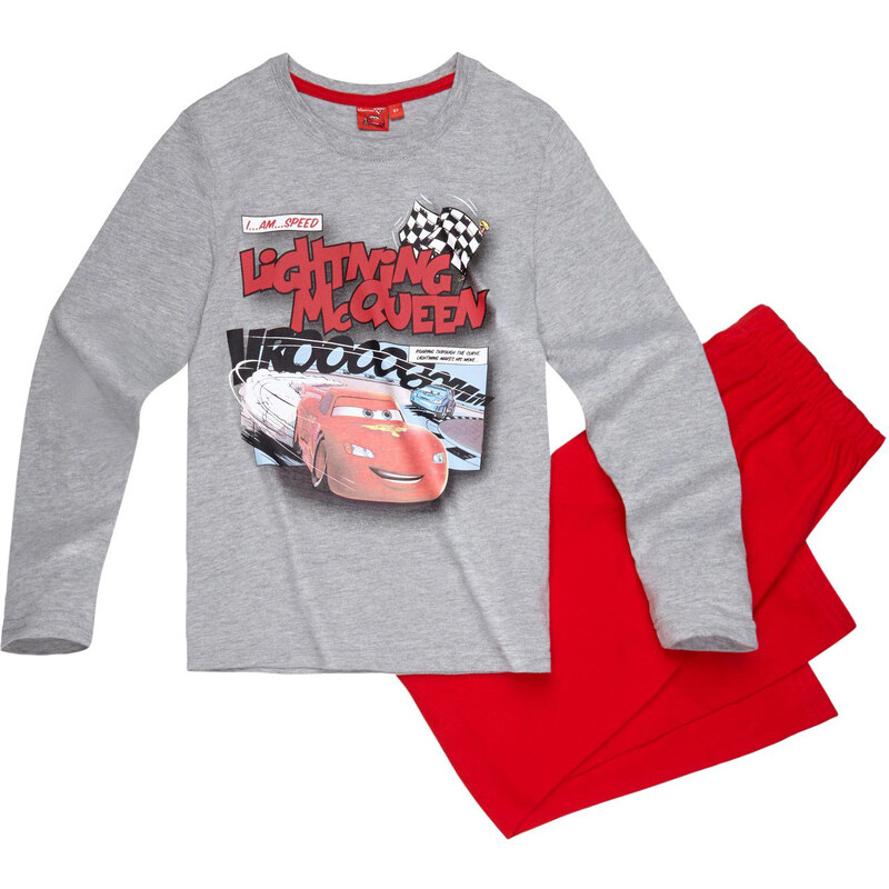 Disney Cars Pyjama rot in Größe 98 für Jungen aus 100% Baumwolle Grau: 60% Baumwolle 40% Polyester