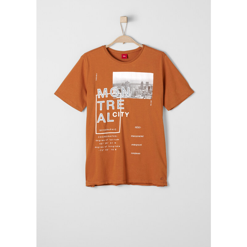 s.Oliver T-Shirt mit City-Print