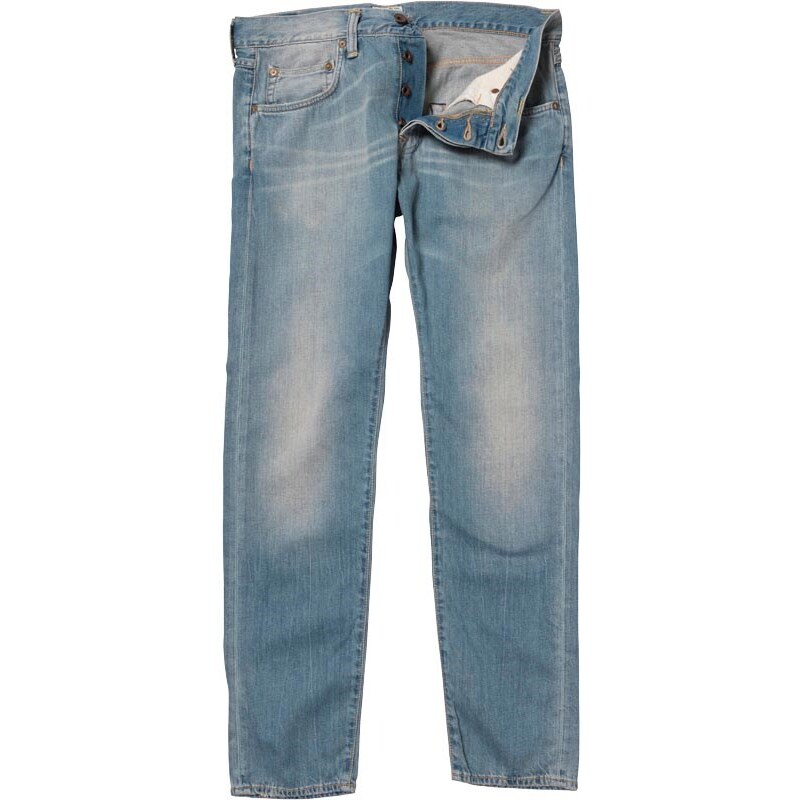 Edwin Herren ED-55 1.3oz Fader Wash Jeans in lose Passform Blau