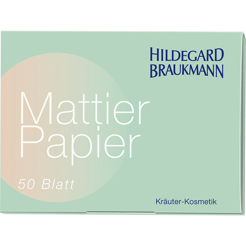 Hildegard Braukmann Mattier Papier Pudertuch 1 Stück