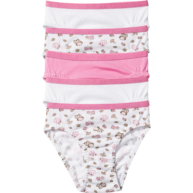 bpc bonprix collection Slip (5er-Pack) in rosa für Mädchen von bonprix