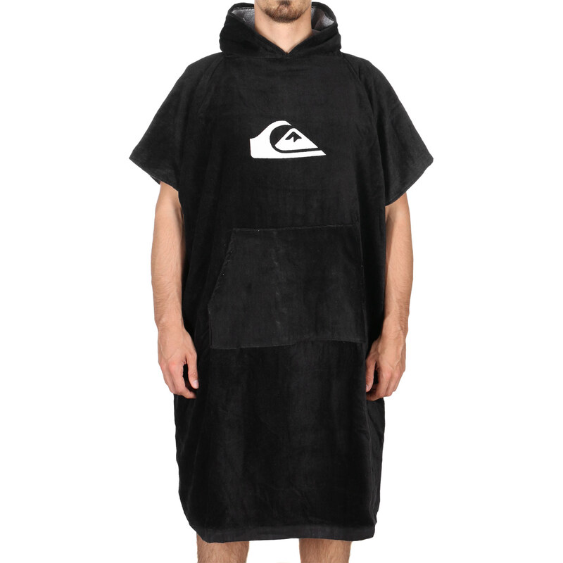 Quiksilver Hoody Towel Surfaccessoires Handtuch black
