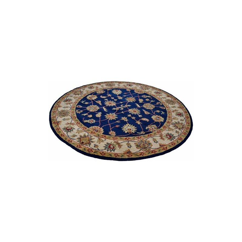 THEKO Orient-Teppich Panjin 4 kg/m² handgetuftet reine Schurwolle blau 7 (B/L: 240/340 cm)