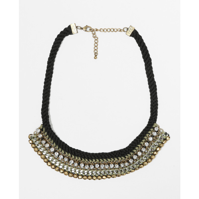 Mehrreihige Halskette Schwarz, Größe 00 -Pimkie- Mode für Damen