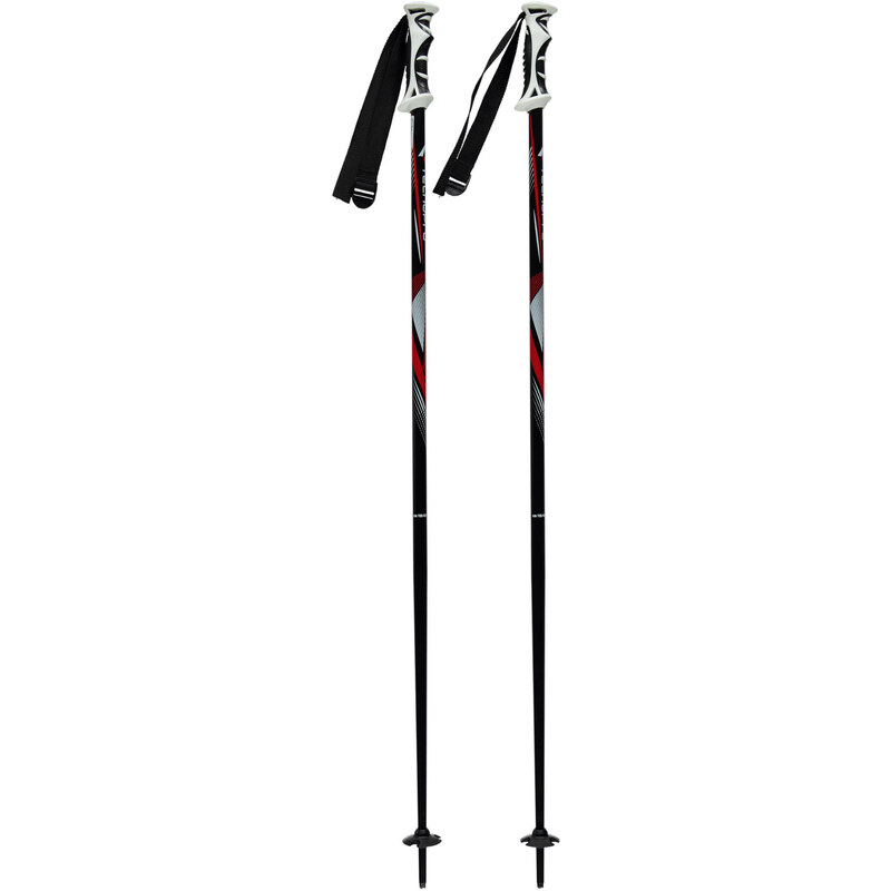 Tecno Pro: Skistöcke Vector - 1 Paar, schwarz / weiss, verfügbar in Größe 115,120,125