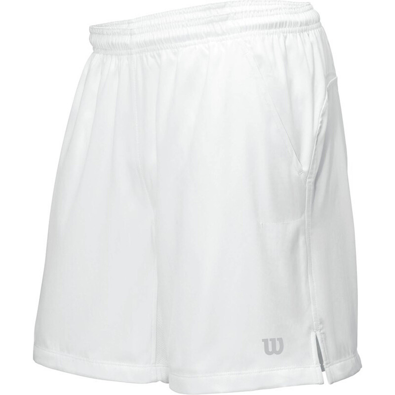 Wilson: Herren Tennisshorts Rush 9 woven Shorts white, weiss, verfügbar in Größe M,XL