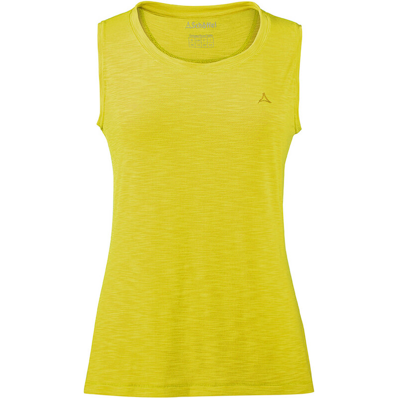 Schöffel: Damen Outdoor-Shirt / Tank Top Top Namur, gelb, verfügbar in Größe 44,46,50,48